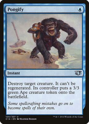 Pongify card from Commander 2014