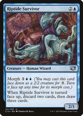 Riptide Survivor card from Commander 2014