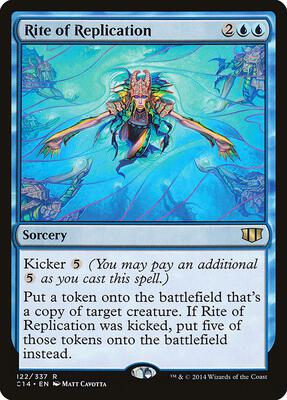 Rite of Replication card from Commander 2014