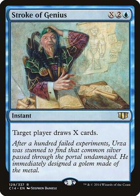 Stroke of Genius card from Commander 2014