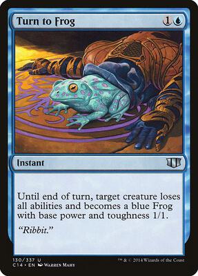 Turn to Frog card from Commander 2014