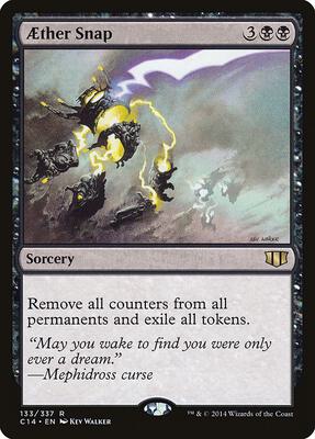 Aether Snap card from Commander 2014