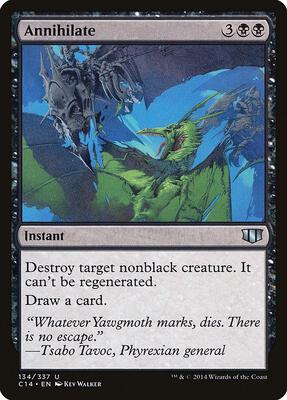 Annihilate card from Commander 2014