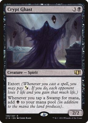 Crypt Ghast card from Commander 2014