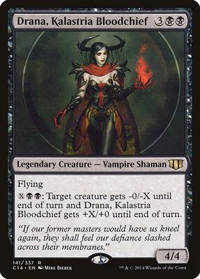 Drana, Kalastria Bloodchief card from Commander 2014