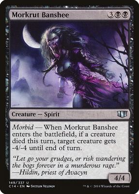 Morkrut Banshee card from Commander 2014