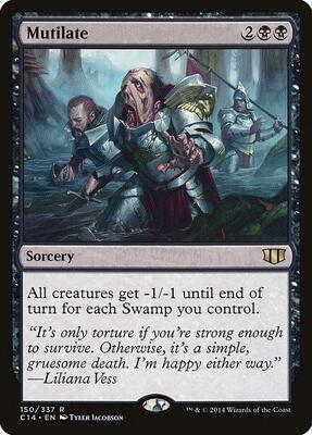 Mutilate card from Commander 2014
