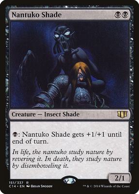 Nantuko Shade card from Commander 2014