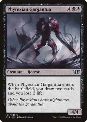 Phyrexian Gargantua card from Commander 2014