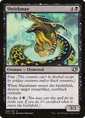 Shriekmaw card from Commander 2014