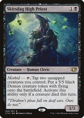 Skirsdag High Priest card from Commander 2014