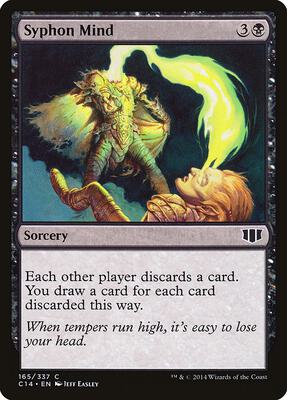 Syphon Mind card from Commander 2014