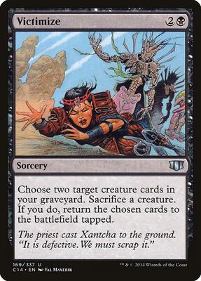 Victimize card from Commander 2014