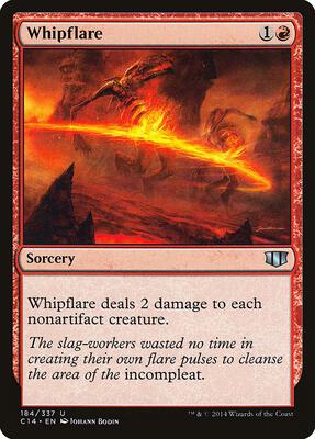 Whipflare card from Commander 2014