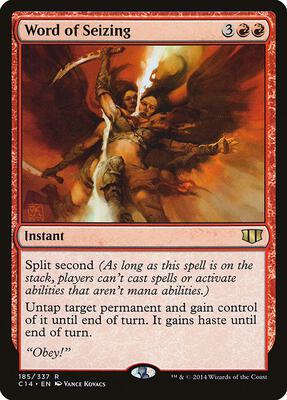 Word of Seizing card from Commander 2014