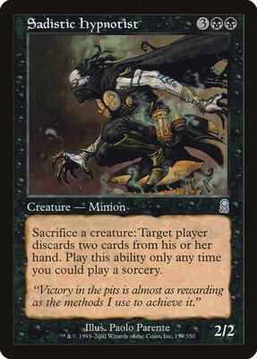 Sadistic Hypnotist card from Odyssey