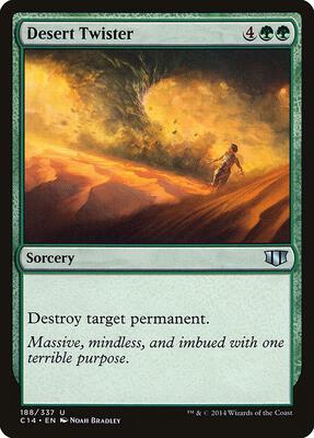 Desert Twister card from Commander 2014