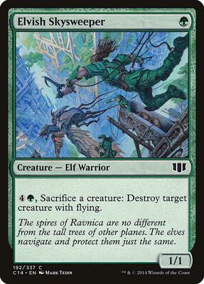 Elvish Skysweeper card from Commander 2014