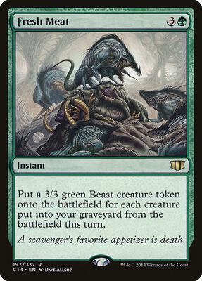 Fresh Meat card from Commander 2014