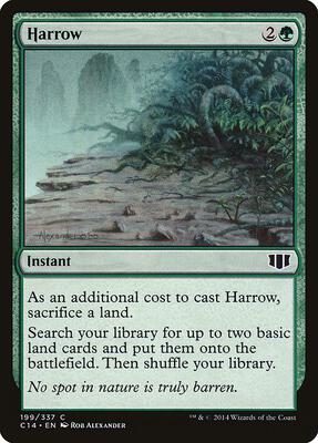 Harrow card from Commander 2014