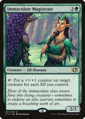 Immaculate Magistrate card from Commander 2014