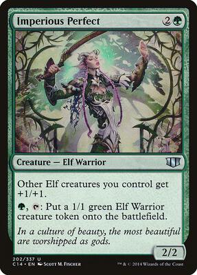 Imperious Perfect card from Commander 2014