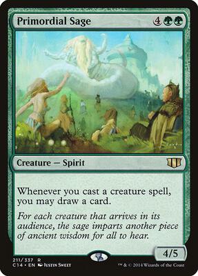 Primordial Sage card from Commander 2014