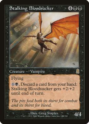 Stalking Bloodsucker card from Odyssey