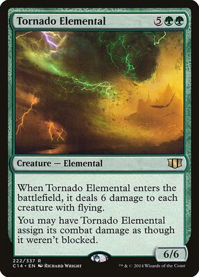 Tornado Elemental card from Commander 2014