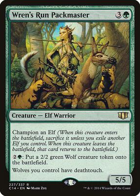 Wren's Run Packmaster card from Commander 2014