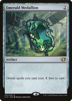 Emerald Medallion card from Commander 2014