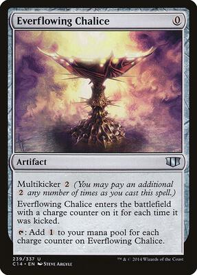Everflowing Chalice card from Commander 2014