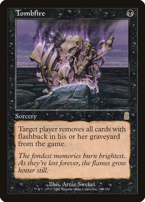 Tombfire card from Odyssey