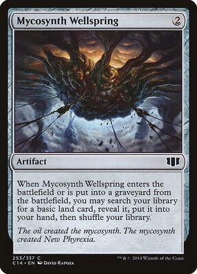 Mycosynth Wellspring card from Commander 2014