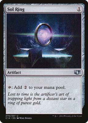 Sol Ring card from Commander 2014