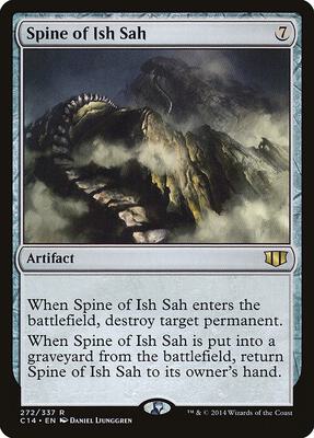 Spine of Ish Sah card from Commander 2014