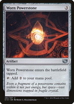 Worn Powerstone card from Commander 2014