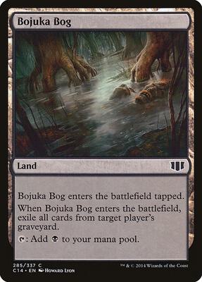 Bojuka Bog card from Commander 2014