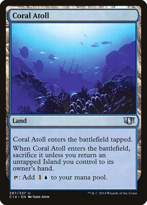 Coral Atoll card from Commander 2014