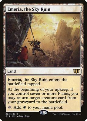Emeria, the Sky Ruin card from Commander 2014