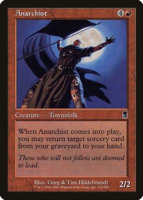 Anarchist card from Odyssey