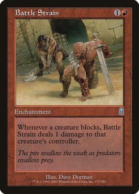Battle Strain card from Odyssey