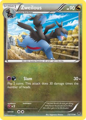Zweilous card from XY - Phantom Forces