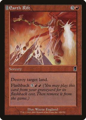 Earth Rift card from Odyssey