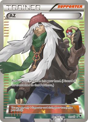 AZ (117 Full Art) card from XY - Phantom Forces