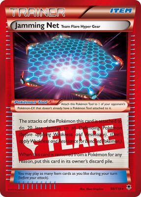 Jamming Net card from XY - Phantom Forces