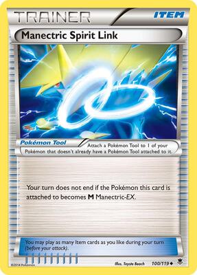 Manectric Spirit Link card from XY - Phantom Forces