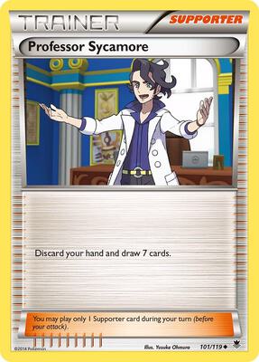 Professor Sycamore card from XY - Phantom Forces