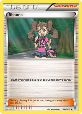 Shauna card from XY - Phantom Forces