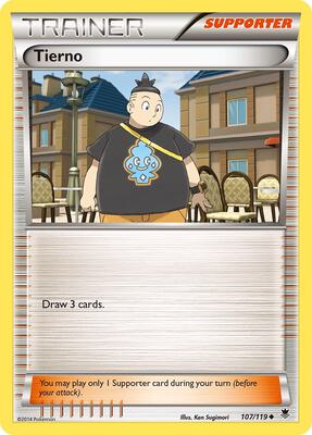 Tierno card from XY - Phantom Forces